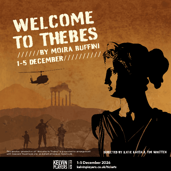Welcome to Thebes by Moira Buffini banner image