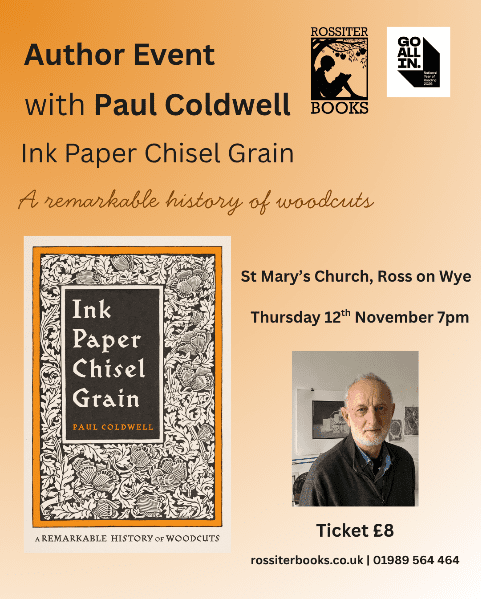 Paul Coldwell - Ink Paper Chisel Grain - Book Talk banner image