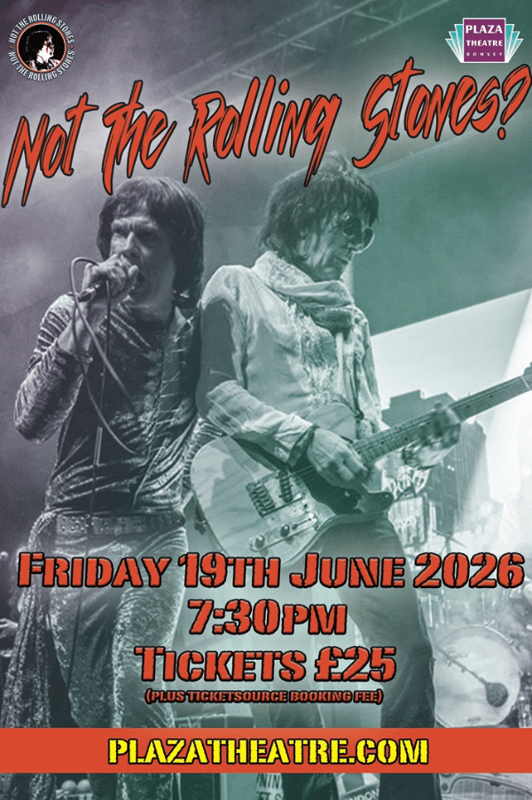 Not The Rolling Stones at Plaza Theatre, Romsey event tickets from