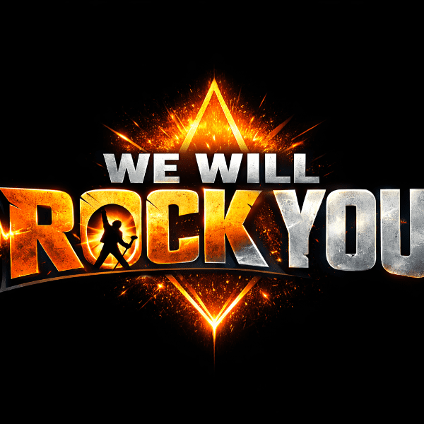 WE WILL ROCK YOU THE QUEEN MUSICAL banner image