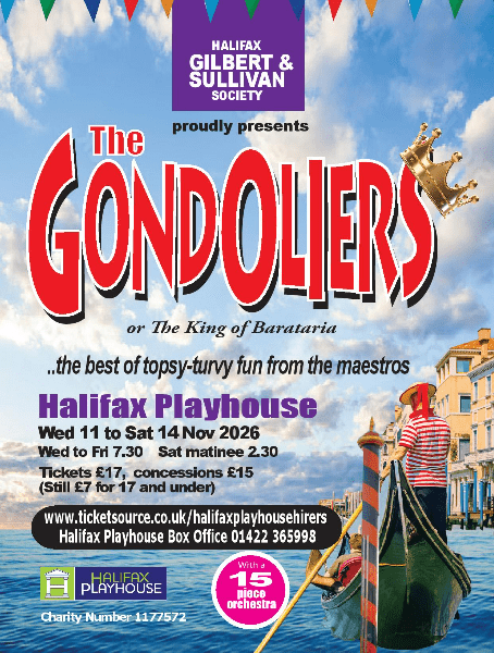 THE GONDOLIERS banner image