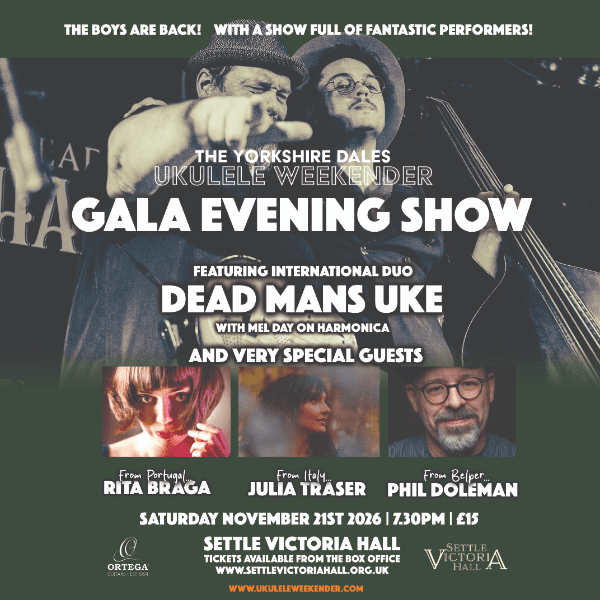 Yorkshire Dales Ukulele Weekender Gala Show banner image