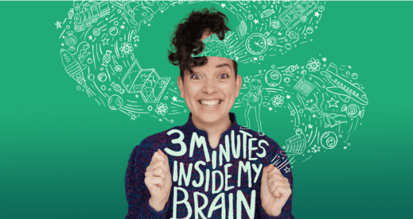3 Minutes Inside My Brain  by Jennifer Jordan banner image