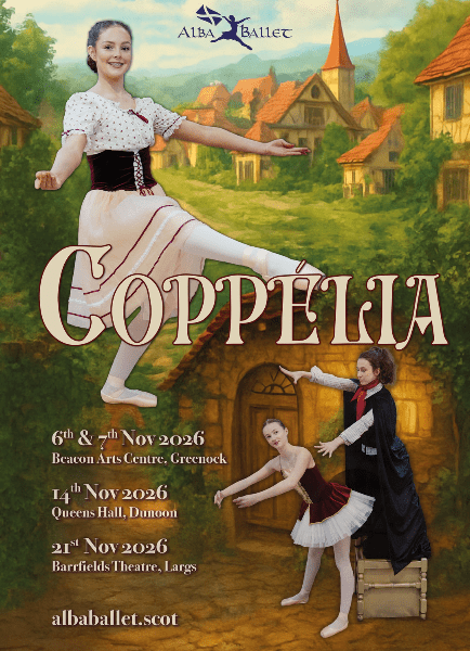 Alba Ballet presents Copp&eacute;lia banner image