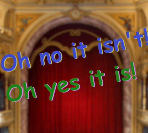 It's Behind You - a short film banner image