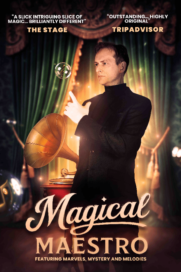 三郎丸I the magician Magical Maestro - Oliver Tabor at The Edge Arts Centre event