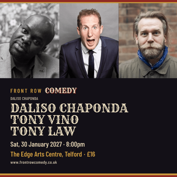 Front Row Comedy presents Daliso Chaponda banner image