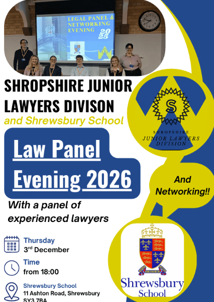Shropshire Junior Lawyers - Law Panel banner image