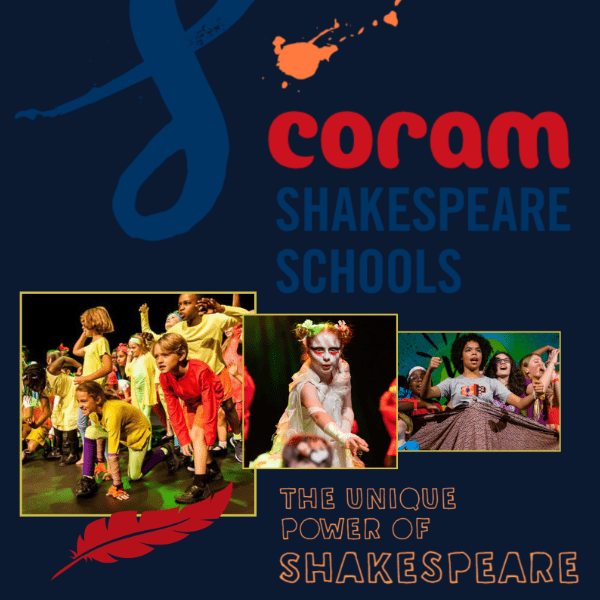 Coram Shakespeare Schools Festival banner image