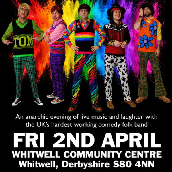 The Bar-Steward Sons of Val Doonican's 20th Anniversary Tour: Whitwell Community Centre banner image