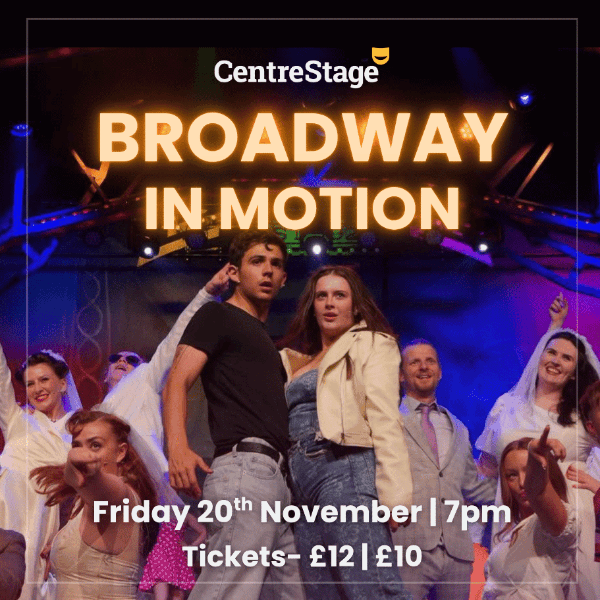 Broadway in Motion: A Musical Theatre &amp; Dance Cabaret banner image