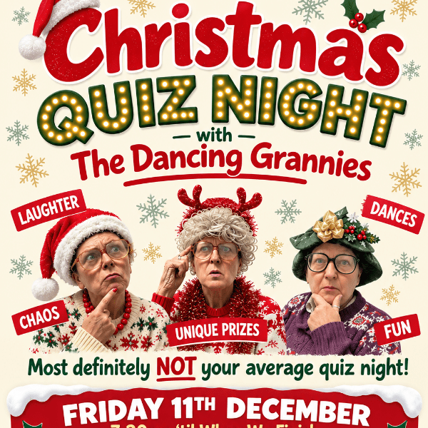 Dancing Grannies Christmas Quiz banner image