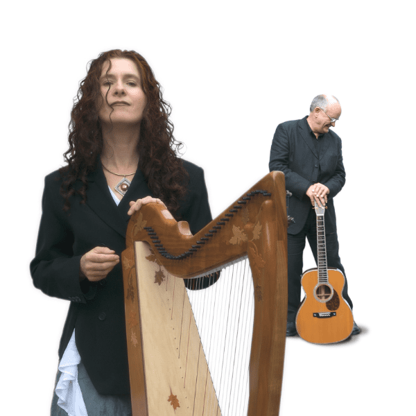 M&aacute;ire N&iacute; Chathasaigh &amp; Chris Newman: Celtic Christmas Strings (Irish Harp &amp; Guitar) banner image