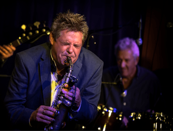Derek Nash playing saxophone