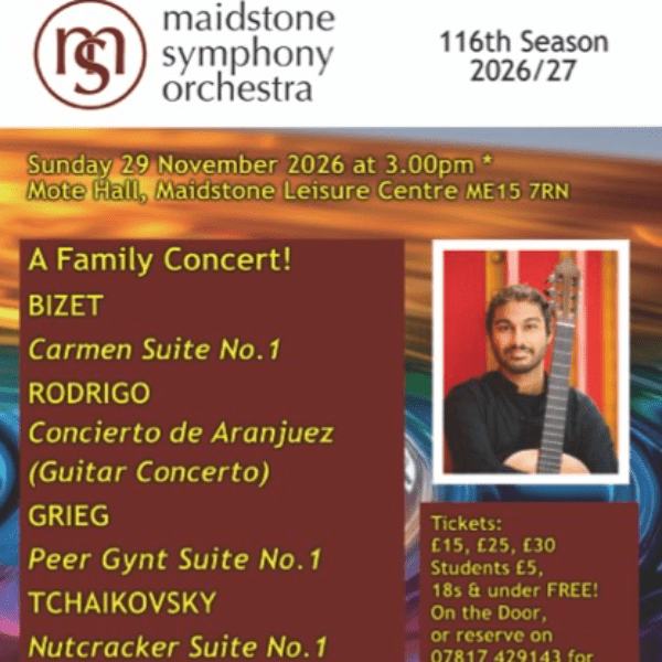 Concert 2 - Family Concert - Bizet, Rodrigo, Grieg and Tchaikovsky banner image