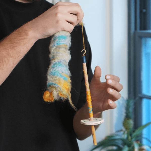 WAWS Workshop 3 - Beginners Drop Spindle Spinning banner image
