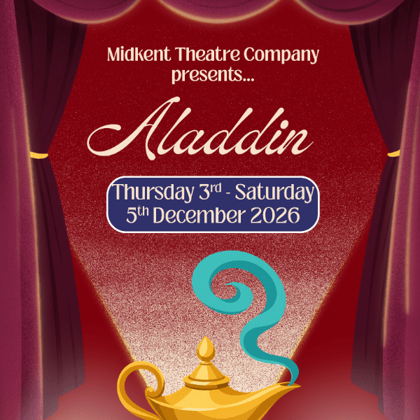 Midkent Theatre Company presents...Aladdin! banner image