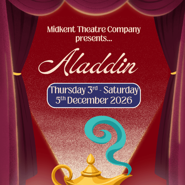 Midkent Theatre Company presents...Aladdin! banner image