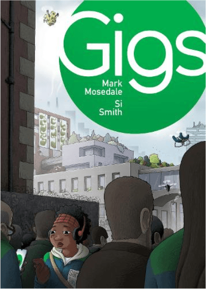 Thought Bubble- An Evening with Leeds Creators of Gigs- Si Smith (art) and Mark Mosedale( words) banner image
