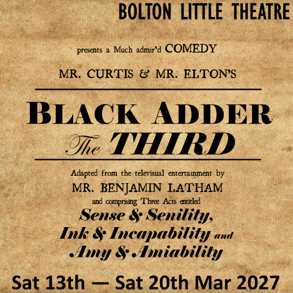 'Blackadder The Third' adapted from the TV series by Richard Curtis &amp; Ben Elton banner image