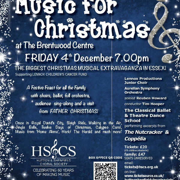 MUSIC FOR CHRISTMAS banner image