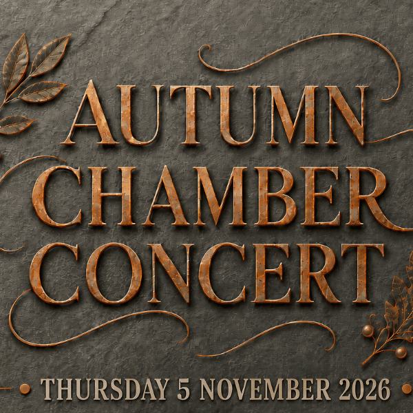 Autumn Chamber Concert 2026 banner image