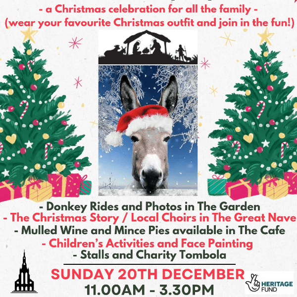 The Christmas Story and Donkey Day banner image