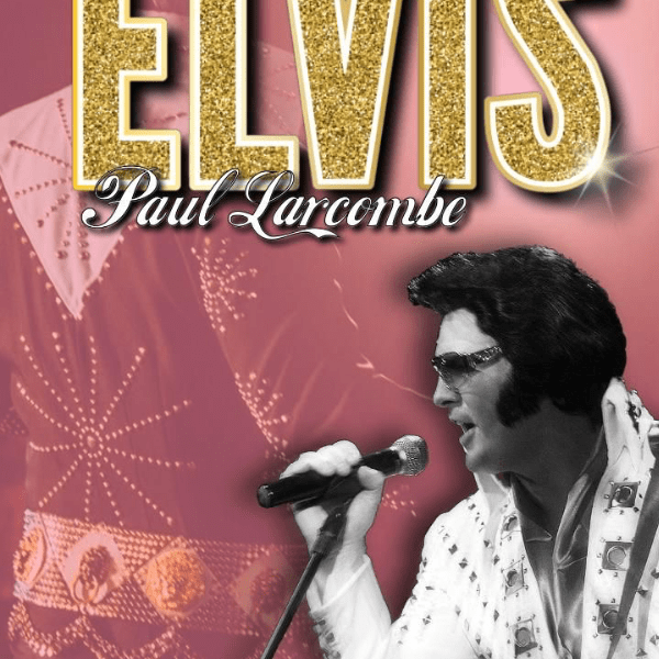 Paul Larcombe as Elvis tribute banner image