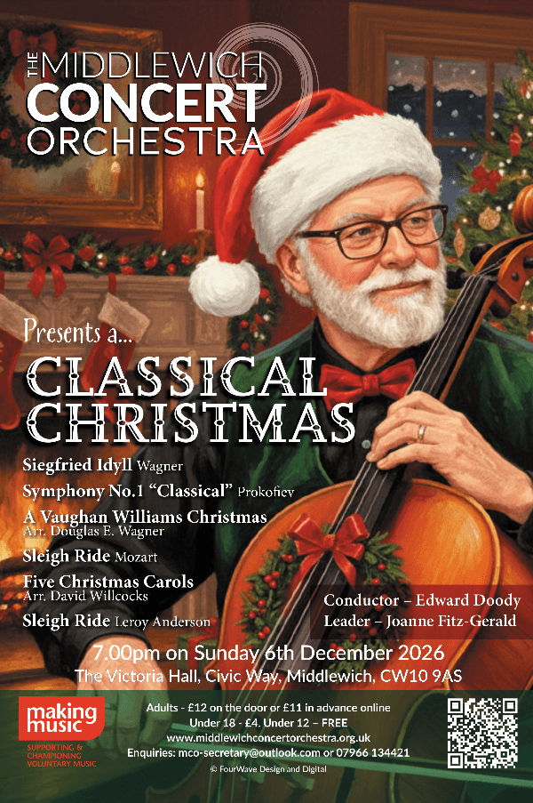 A Classical Christmas with the Middlewich Concert Orchestra at