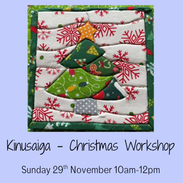 Kinusaiga Christmas Workshop banner image