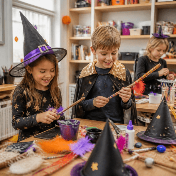Spellbound Creations: Halloween Crafting for Kids banner image