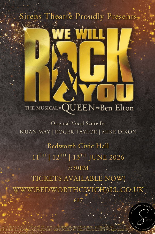 We Will Rock You - The Musical at Bedworth Civic Hall event