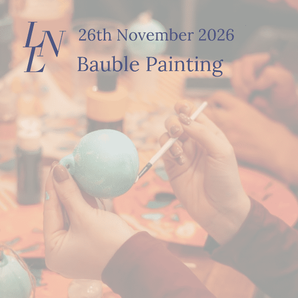 Bauble Painting Workshop with Liverpool Ladies Network banner image