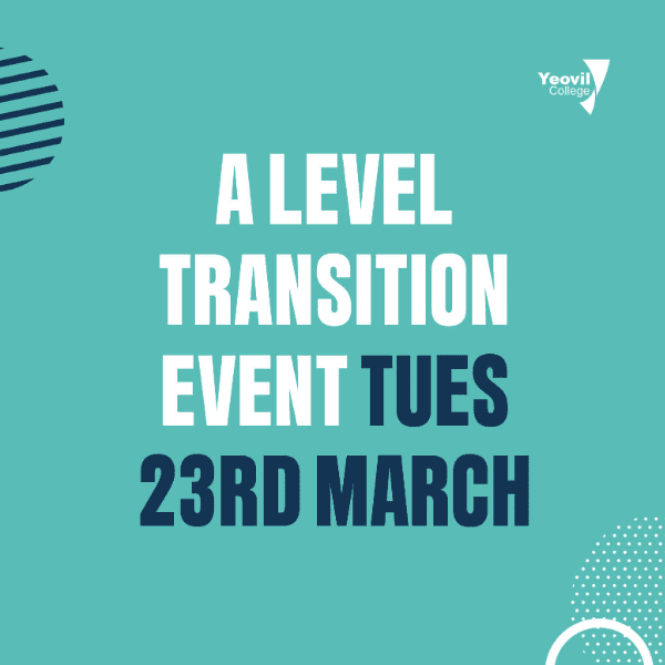 A Level Transition Event banner image