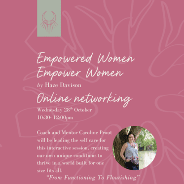 Empowered Women Empower Women - Online daytime networking banner image