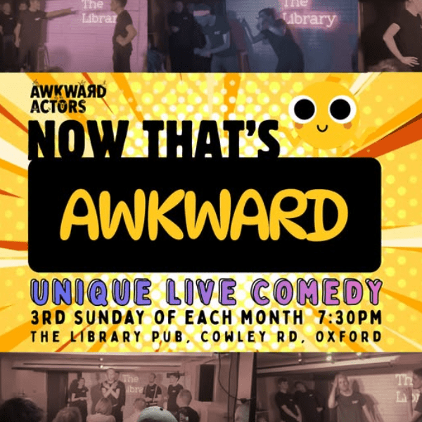 Awkward Actors present: Now That's Awkward (Improv Comedy Show) banner image