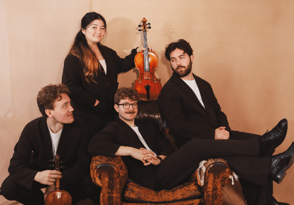 Hastings Chamber Music Festival - Elmore String Quartet: Unfurling banner image