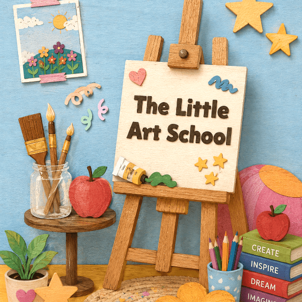 The Little Art School: Bonfire Night Crafting banner image