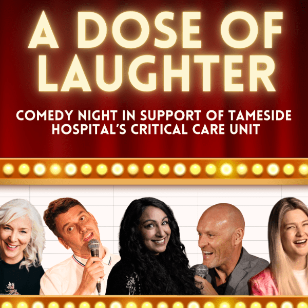 Critical Care Charity Comedy Night 2026 banner image