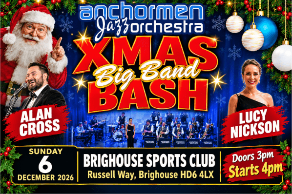 XMAS BIG BAND BASH with the Anchormen Jazz Orchestra! at Brighouse