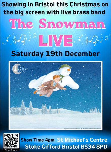 The Snowman Live with Filton Concert Brass banner image