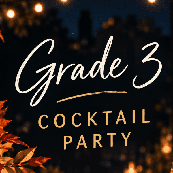 Grade 3 Fall Parent Social 2026 banner image