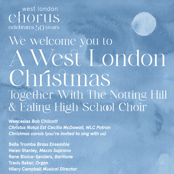 A West London Christmas banner image