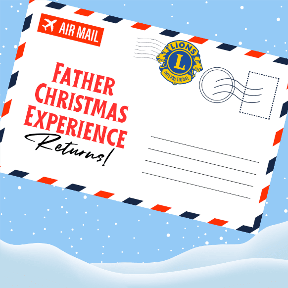 Lions Club of Tavistock Father Christmas Experience 2026 banner image