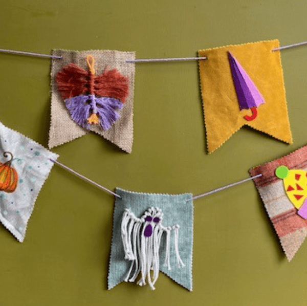 Art Club: Halloween Bunting banner image