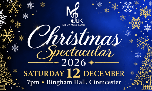 MJUK Christmas Spectacular 2026 banner image