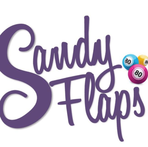 Sandy Flaps Bingo Party banner image