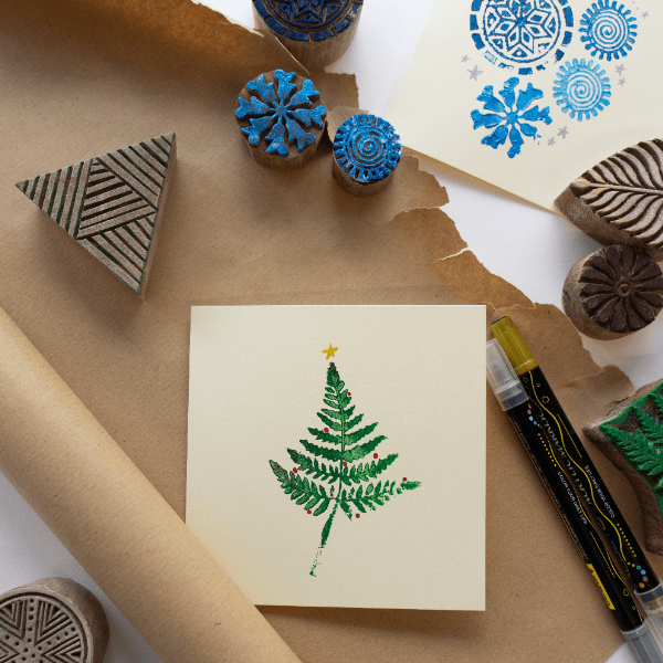 Mini Makes - Sat 21 November - Printed Cards and Gift Tags banner image