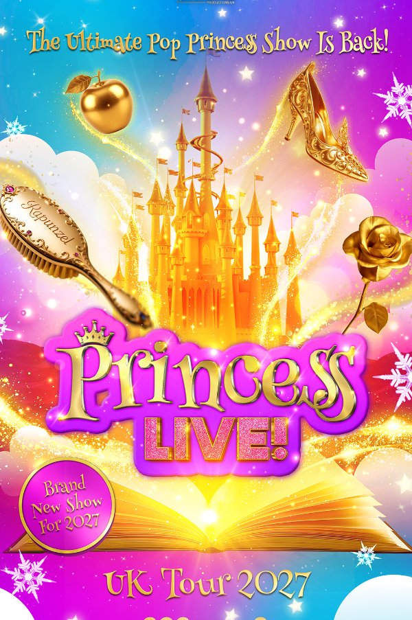 Princess Live! at Ellesmere Port Civic Hall event tickets from