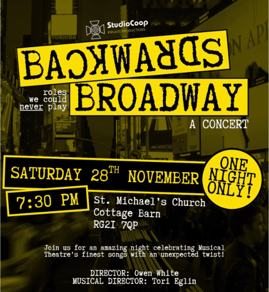 Backwards Broadway - Roles We Could Never Play banner image